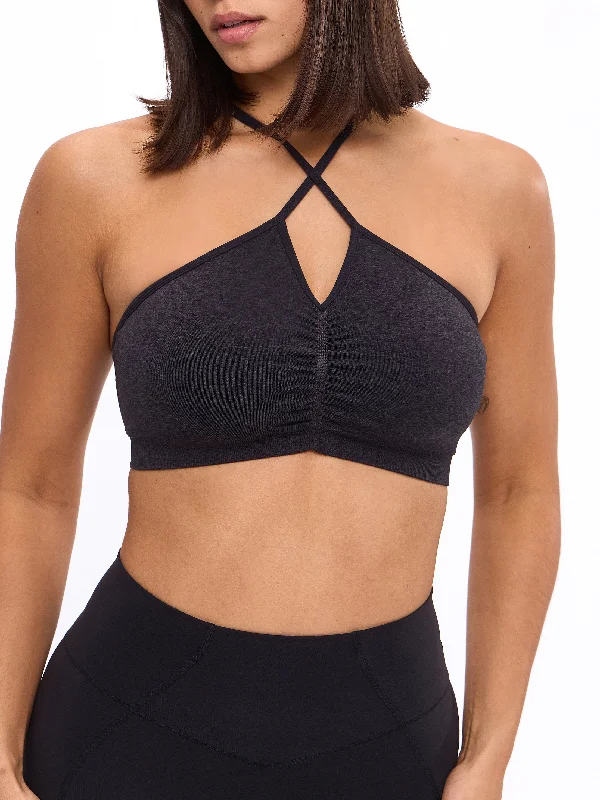 Wonder Seamless Sports Bra - Black