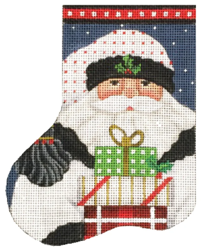 Wedding stockings for a bridal look2136 White Santa Mini Sock