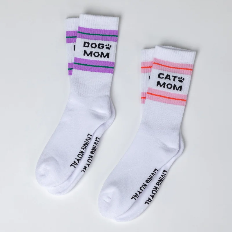 Pet Mom Crew Socks