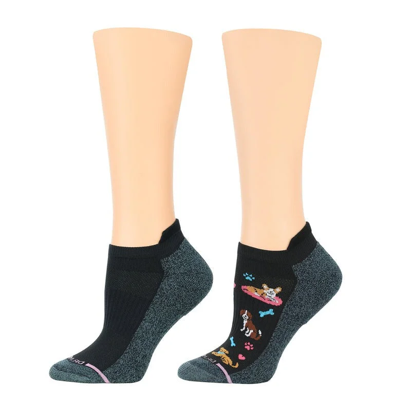 Women's arch - support socks for better comfortAnkle Compression Socks | Dogs Half-Cushion | Dr Motion ( 2 Pack ) Women's arch - support socks for better comfortAnkle Compression Socks | Dogs Half-Cushion | Dr Motion ( 2 Pack )