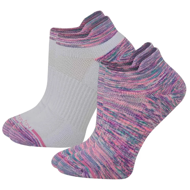 Ankle Compression Socks | Dr Motion Socks | Space Dye (2 Pack)