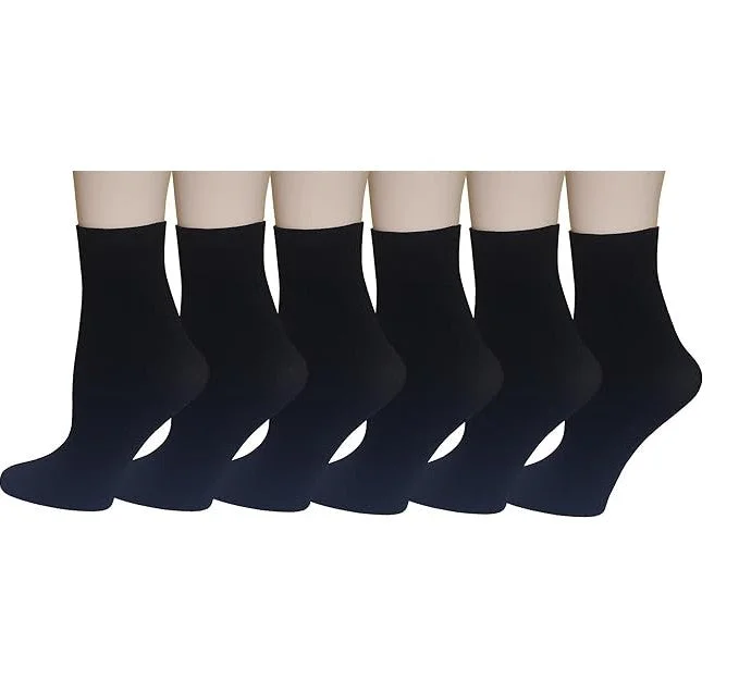 Women's cushioned sole socks for shock absorptionAnkle High Trouser Socks | Opaque Assorted | Sumona Womens (6 Pairs) Women's cushioned sole socks for shock absorptionAnkle High Trouser Socks | Opaque Assorted | Sumona Womens (6 Pairs)
