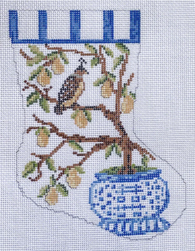 BS15 Partridge in a Pear Tree Mini Stocking