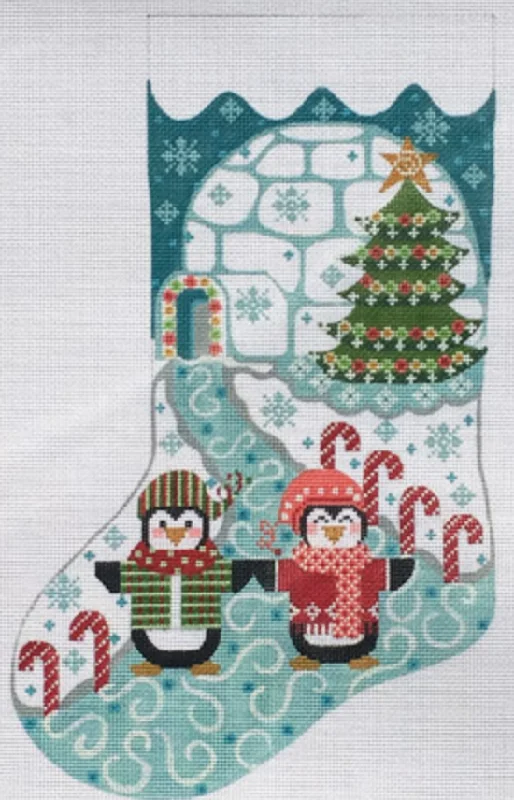 Bamboo - fiber stockings for eco - friendlinessCH-292 Penguin Stocking