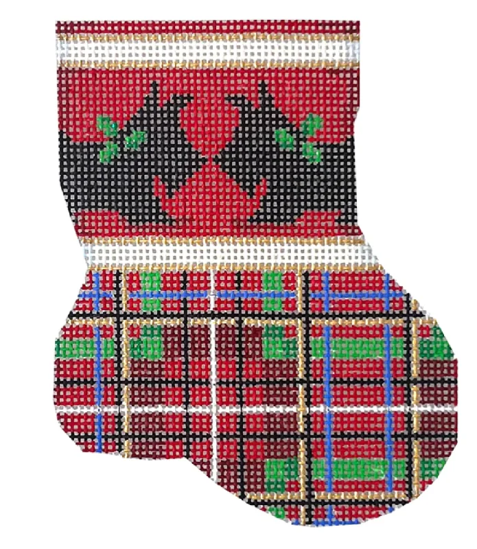 CT1925 Scotties and Plaid Mini Sock