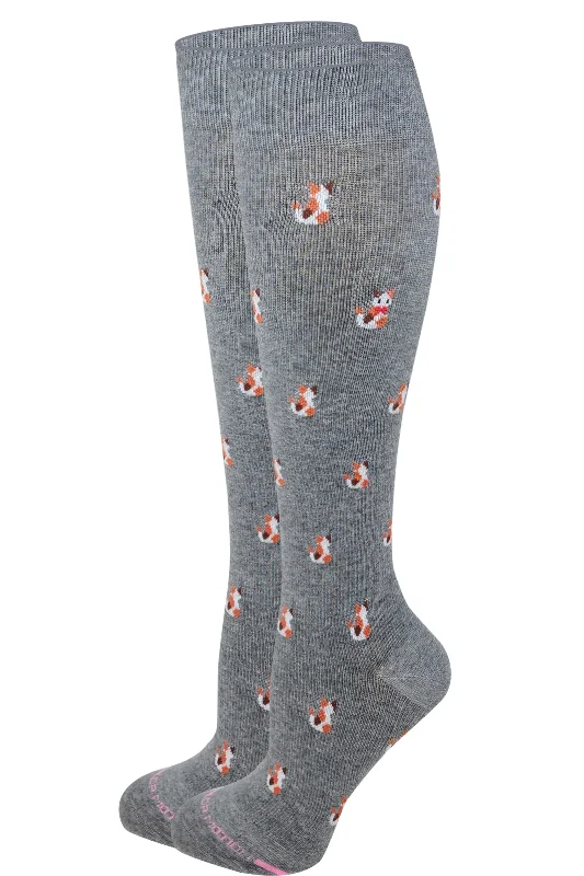 Women's argyle - patterned thigh - high socksKnee High Compression Socks | Cute Cat Design | Women's (1 Pair) Women's argyle - patterned thigh - high socksKnee High Compression Socks | Cute Cat Design | Women's (1 Pair)
