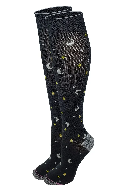 Women's arch - support socks for better comfortKnee High Compression Socks | Moons Design | Women's (1 Pair) Women's arch - support socks for better comfortKnee High Compression Socks | Moons Design | Women's (1 Pair)