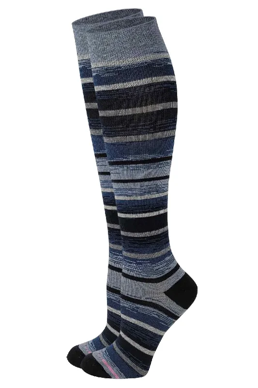 Women's silk - lined socks for a luxurious feelKnee High Compression Socks | Ombre Design | Women's (1 Pair) Women's silk - lined socks for a luxurious feelKnee High Compression Socks | Ombre Design | Women's (1 Pair)