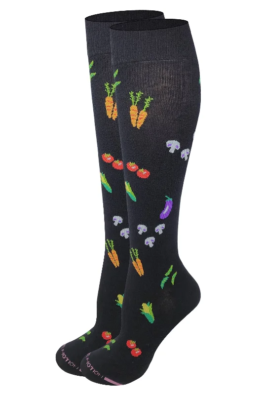 Women's compression socks for improved circulationKnee High Compression Socks | Veggies Design | Women's (1 Pair) Women's compression socks for improved circulationKnee High Compression Socks | Veggies Design | Women's (1 Pair)