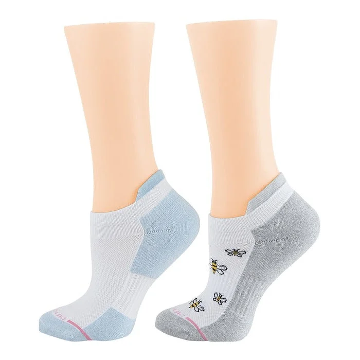 Women's quick - dry socks for water activitiesAnkle Compression Socks | Bee Design | Women's (2 Pair) Women's quick - dry socks for water activitiesAnkle Compression Socks | Bee Design | Women's (2 Pair)