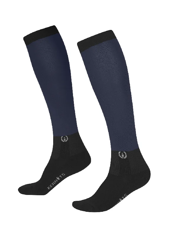 Women's knee - high socks with lace trimDual Zone Equestrian Boot Socks