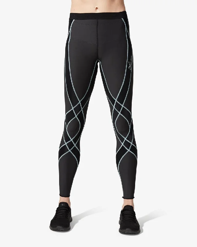 sheer women tights for a more delicate appearanceEndurance Generator Insulator Joint & Muscle Support Compression Tight: Women's Black/Gray Sky sheer women tights for a more delicate appearanceEndurance Generator Insulator Joint & Muscle Support Compression Tight: Women's Black/Gray Sky
