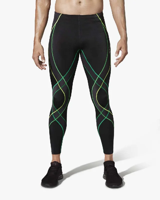 Endurance Generator Joint & Muscle Support Compression Tight: Men's Black/Lime