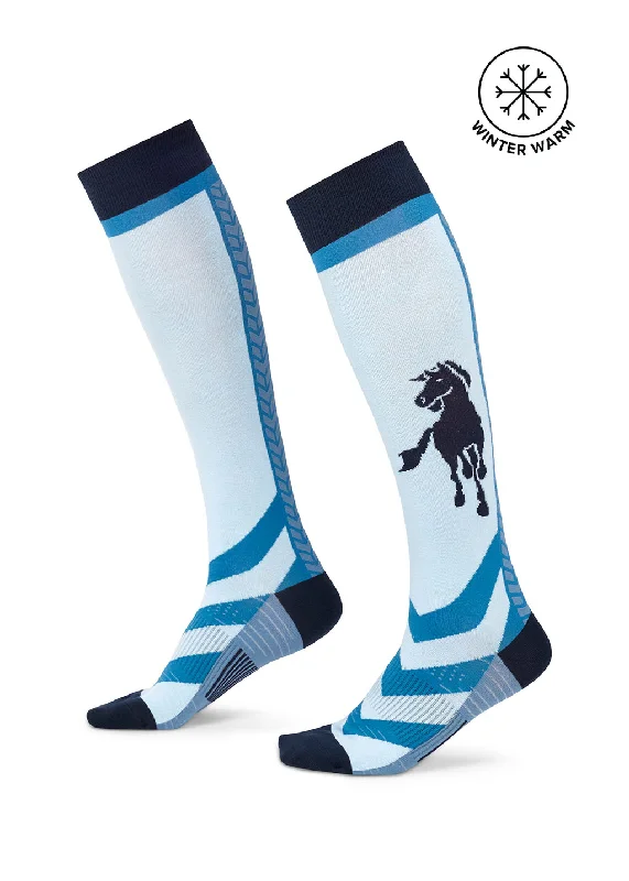 Women's wool - rich socks for winter warmthFree Spirit Wool Knee-Hi Socks