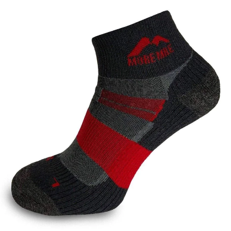 Women's cashmere - blend socks for extra softnessMore Mile Endurance Womens Running Socks - Grey Women's cashmere - blend socks for extra softnessMore Mile Endurance Womens Running Socks - Grey