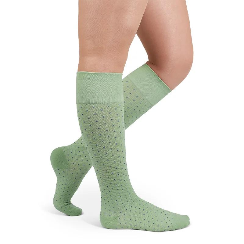 Red stockings for a bold and passionate statementRejuva Spot Knee High Compression Socks Red stockings for a bold and passionate statementRejuva Spot Knee High Compression Socks