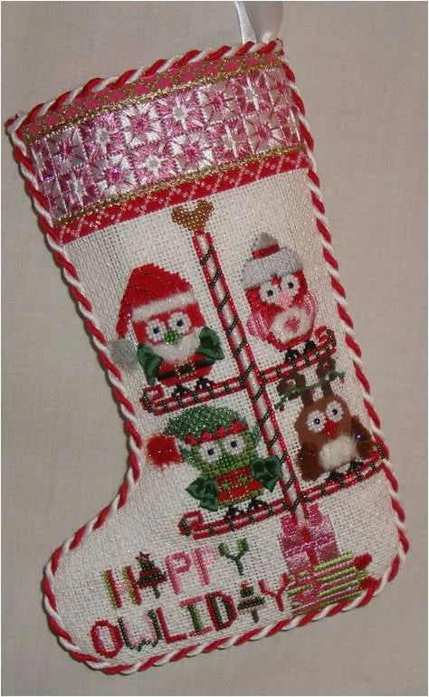 SMF Happy Owlidays Stocking