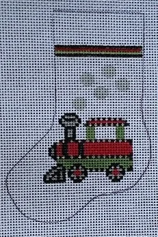 Bamboo - fiber stockings for eco - friendlinessSTK230 Choo Choo Train Mini Stocking