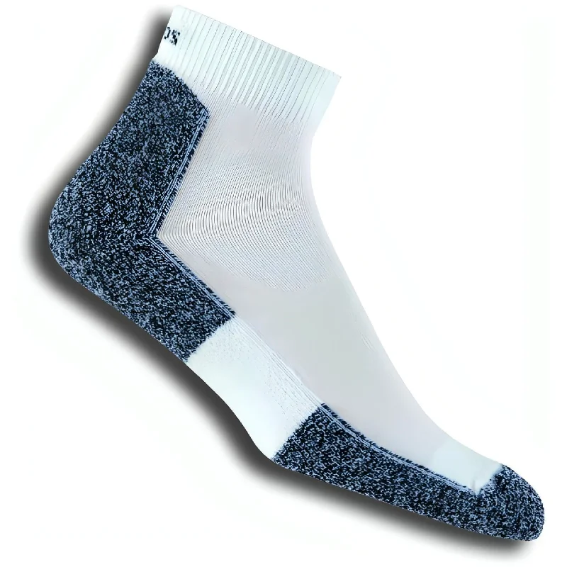 Women's moisture - wicking socks for sportsThorlos Running Womens Anklet Socks - White Women's moisture - wicking socks for sportsThorlos Running Womens Anklet Socks - White