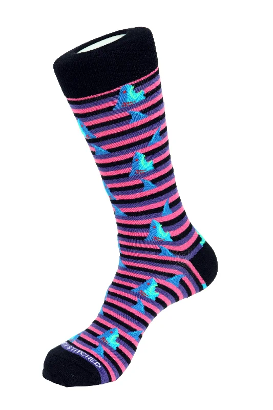 Purple Fuchsia Black