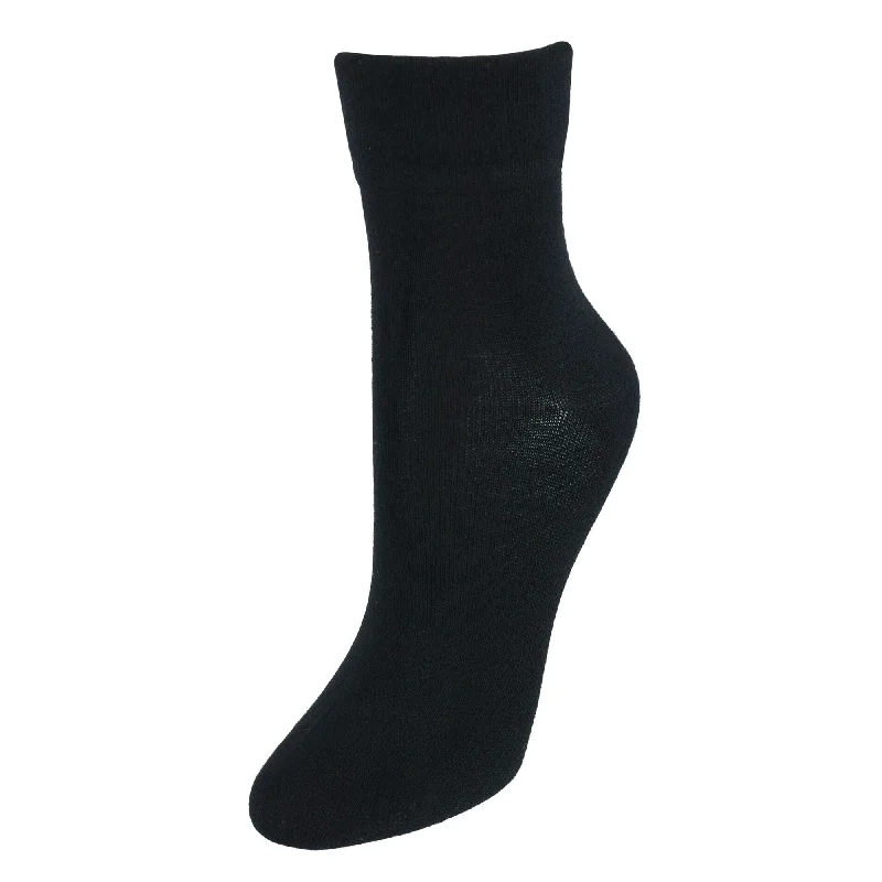 Women's cushioned sole socks for shock absorptionWindsor Collection Women's Rayon from Bamboo Comfort Wide Trouser Slack Sock