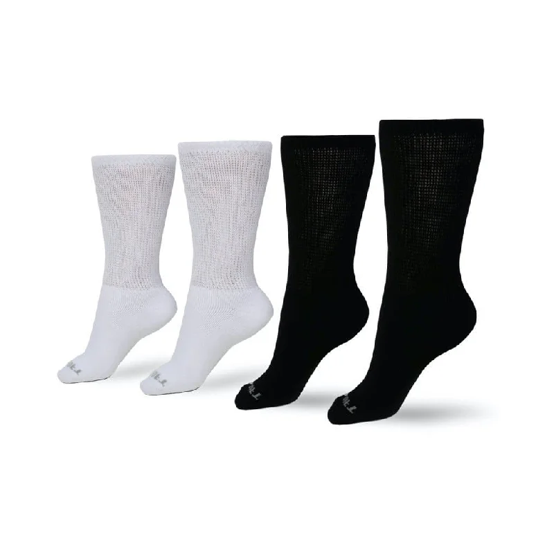 Women's cotton blend socks for breathabilityDIABETIC SOCK CLUB Women's Ultra-Soft Upper Calf Diabetic Socks (4 Pair) Women's cotton blend socks for breathabilityDIABETIC SOCK CLUB Women's Ultra-Soft Upper Calf Diabetic Socks (4 Pair)