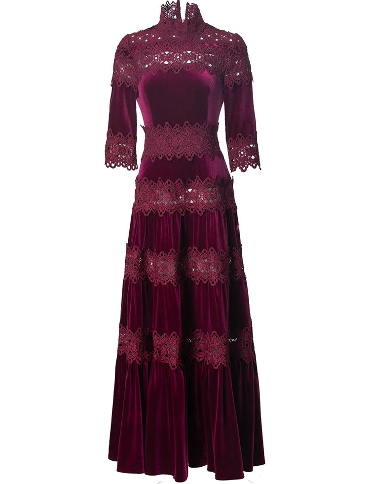 Leather maxi dresses for an edgy and bold appearanceDRESS STYLE  - SY1661