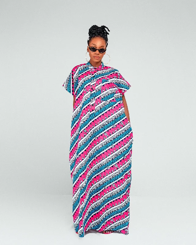 Maxi dresses with pocket details for added functionalityPalma Ankara Bubu Maxi Dress | African Print Maxi dresses with pocket details for added functionalityPalma Ankara Bubu Maxi Dress | African Print