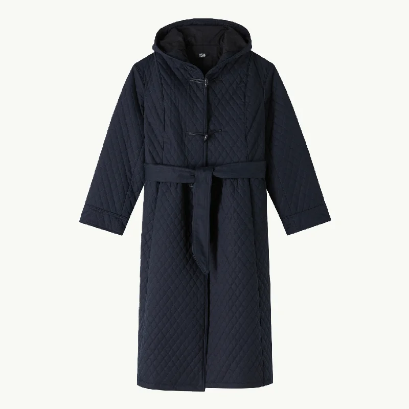 Shearling - lined women's leather coats for ultimate warmth and luxuryA.P.C. x Katie Holmes Ella Coat - Dark Navy Shearling - lined women's leather coats for ultimate warmth and luxuryA.P.C. x Katie Holmes Ella Coat - Dark Navy