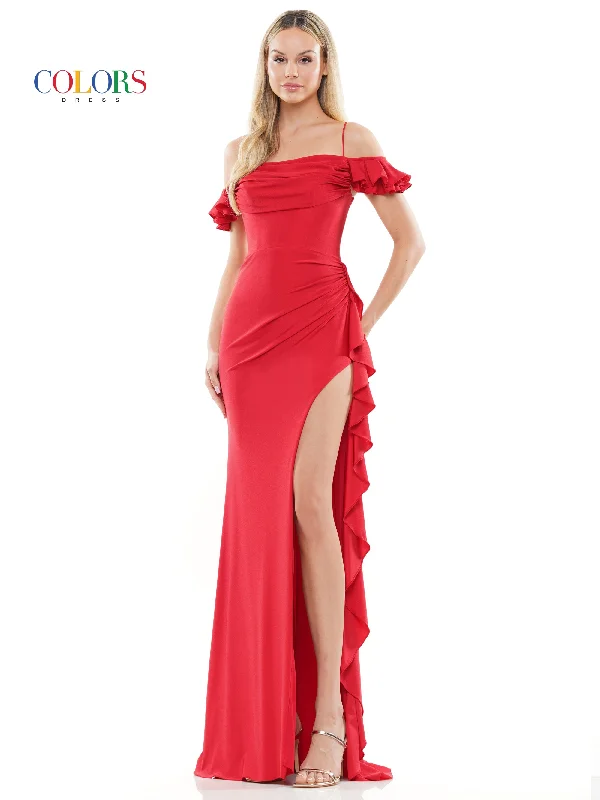 Bodycon dress with a transparent panelColors 3098 Long Off Shoulder Fitted Prom Dress Bodycon dress with a transparent panelColors 3098 Long Off Shoulder Fitted Prom Dress