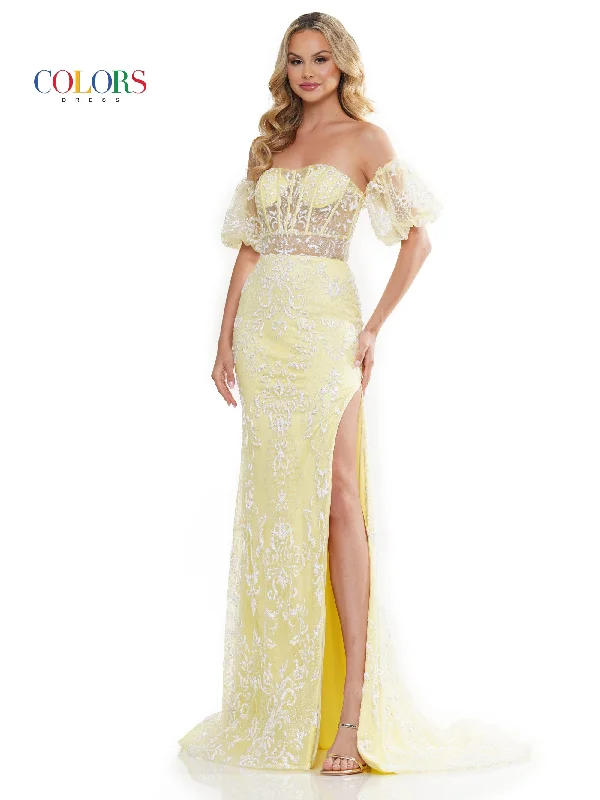 Sheath - style bodycon dress for a sophisticated office lookColors 3160 Long Off Shoulder Glitter Mesh Prom Dress Sheath - style bodycon dress for a sophisticated office lookColors 3160 Long Off Shoulder Glitter Mesh Prom Dress