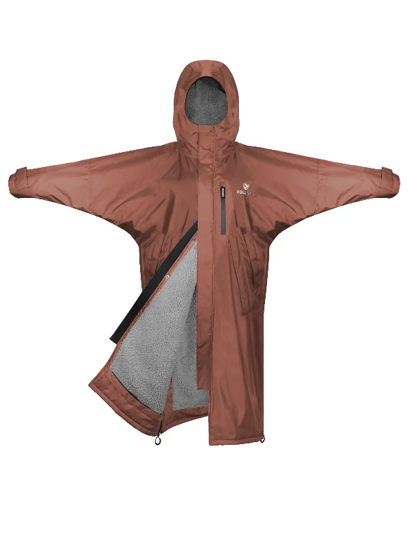 Evolution Women's | Thick Fleece | Fixed Hood | Chestnut