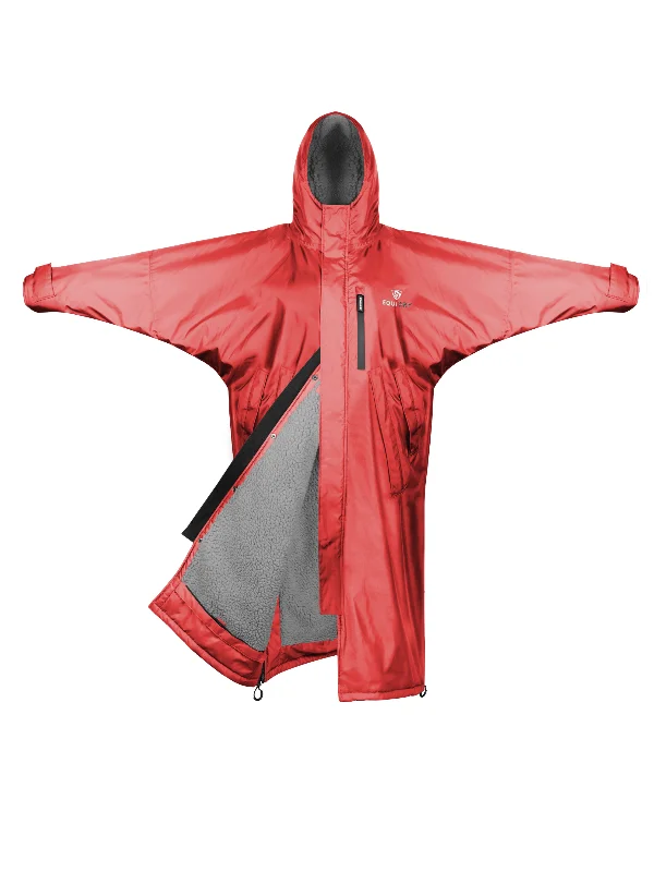 Evolution Women's | Thick Fleece | Fixed Hood | Coral