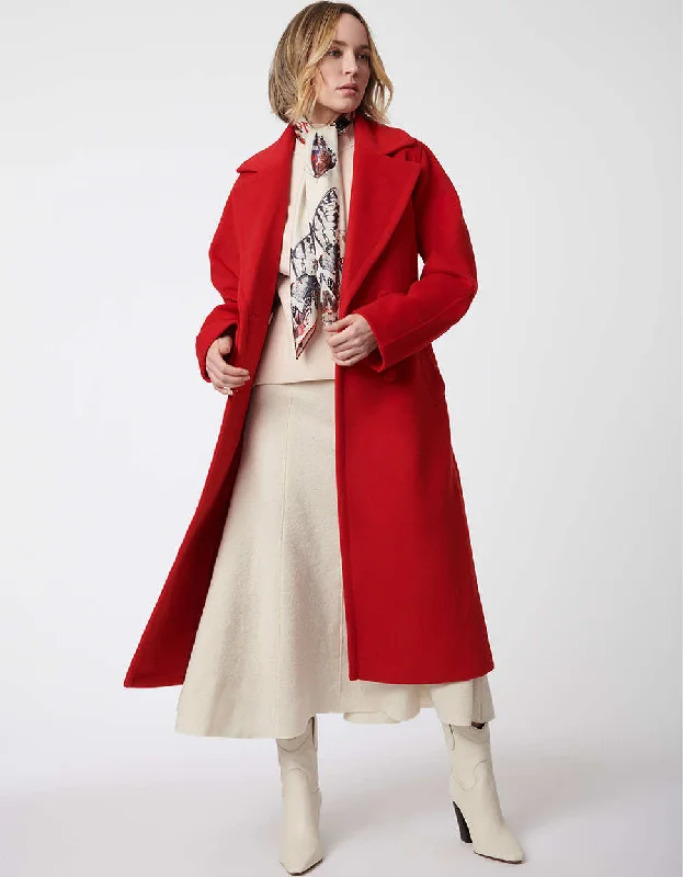 Oversized women's wool coats in a monochromatic look for a trendy outfitIcon Belted Wool Coat Oversized women's wool coats in a monochromatic look for a trendy outfitIcon Belted Wool Coat