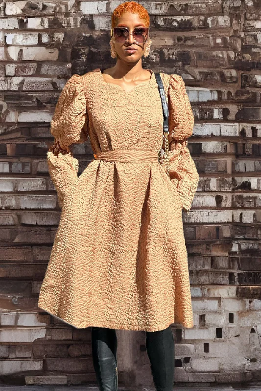 Bodycon dress made of satin for a luxurious feelLong Sleeve V Neck Popcorn Short Dress Bodycon dress made of satin for a luxurious feelLong Sleeve V Neck Popcorn Short Dress