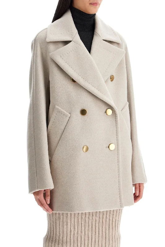 Checkered women's wool coats in a classic pattern for a timeless styleMax Mara Atelier 'berta' Double-Breasted Cash Checkered women's wool coats in a classic pattern for a timeless styleMax Mara Atelier 'berta' Double-Breasted Cash