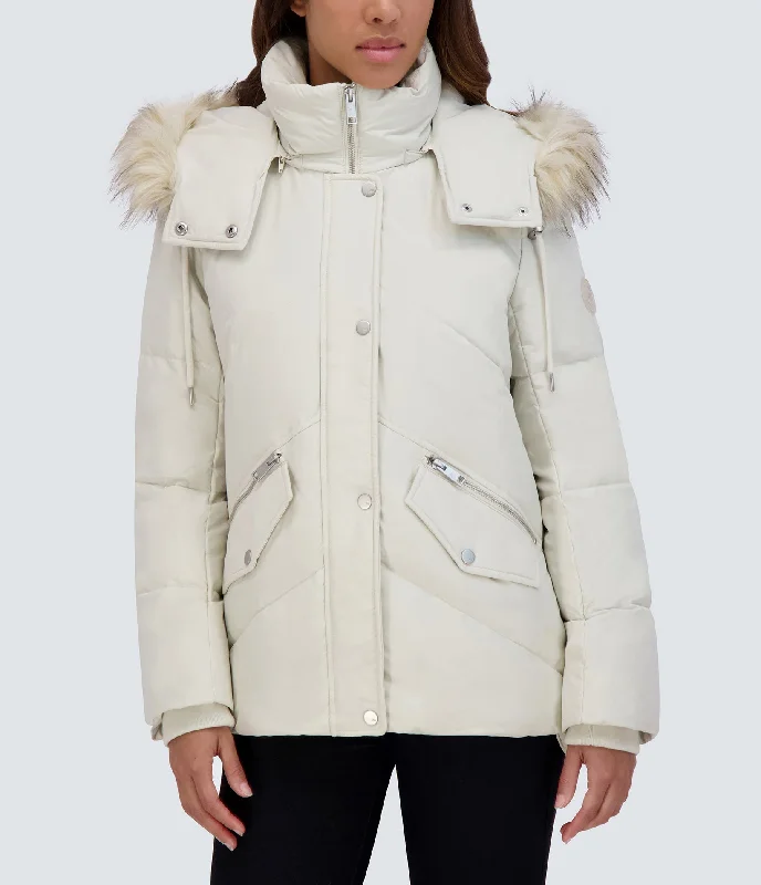 Embroidered women's cotton coats in a bohemian pattern for a unique designDaphne Puffer Embroidered women's cotton coats in a bohemian pattern for a unique designDaphne Puffer