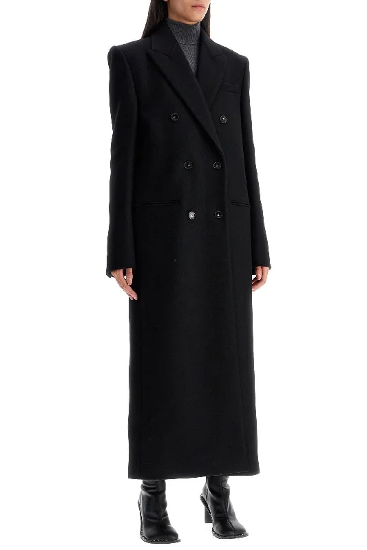 Women's waterproof parka coats with multiple pockets for practicalityStella Mccartney Long Double-Breasted Coat Women's waterproof parka coats with multiple pockets for practicalityStella Mccartney Long Double-Breasted Coat