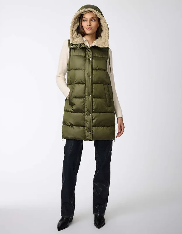 Summit Long Puffer Vest