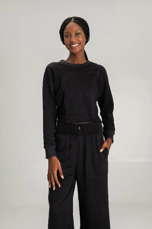 Women's knee - length wool blend coats with a fur collar for added warmthUrban Way Cropped Maxi Blouse Women's knee - length wool blend coats with a fur collar for added warmthUrban Way Cropped Maxi Blouse