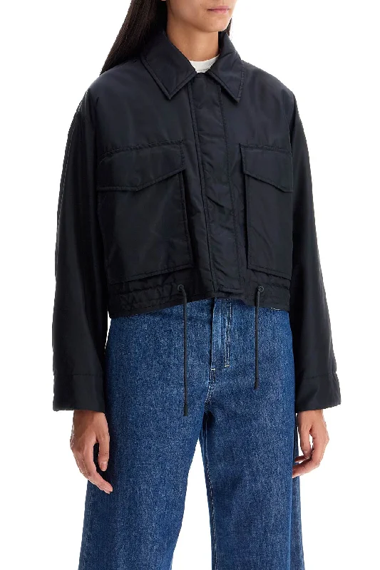 Embroidered women's cotton coats in a bohemian pattern for a unique designWeekend Max Mara Reversible Cropped Bomber Jacket Embroidered women's cotton coats in a bohemian pattern for a unique designWeekend Max Mara Reversible Cropped Bomber Jacket