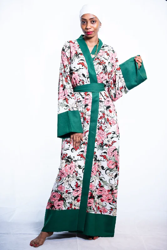 women robes with pockets for convenienceBetty cotton kimono robe