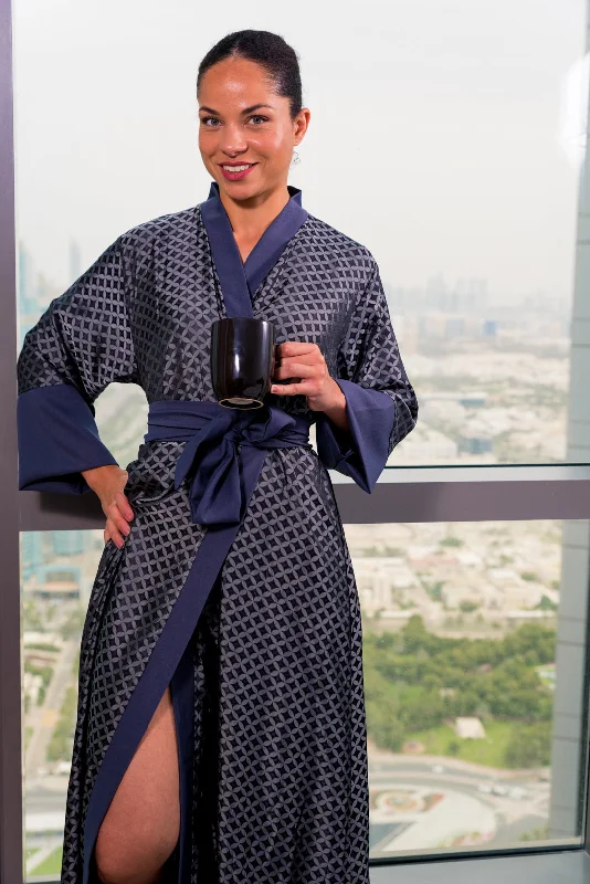 Dahlia kimono robe