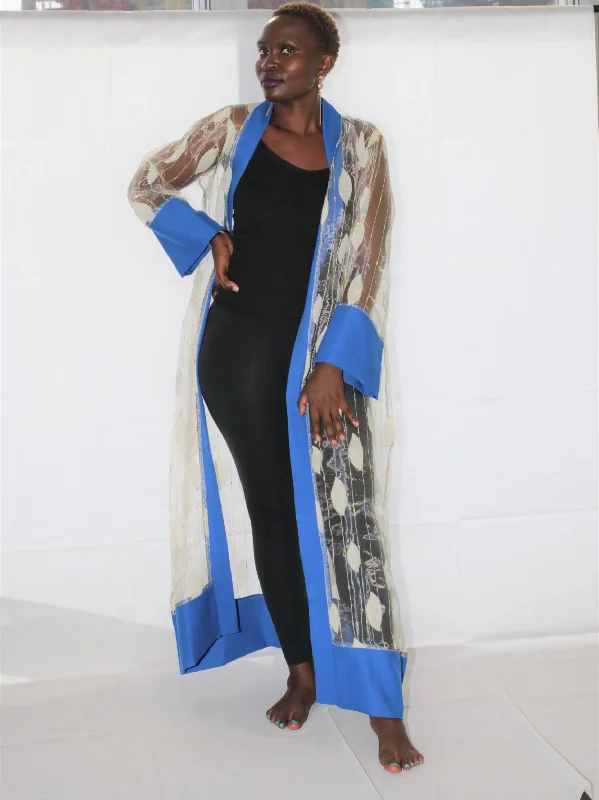 women robes for a beach vacation as cover - upsLina sheer kimono robe