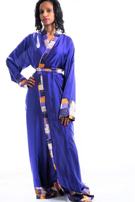 women robes for a girls' slumber partyJoanna Purple kimono robe