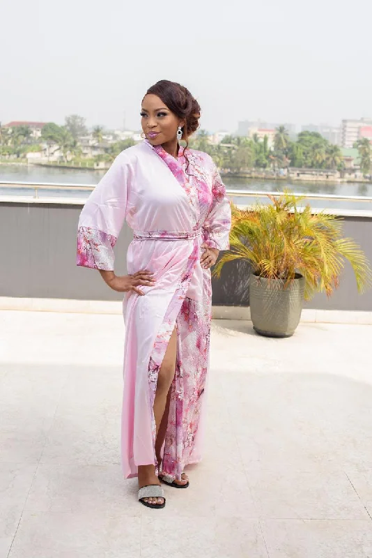 short - length women robes for a more casual lookZuri kimono robe