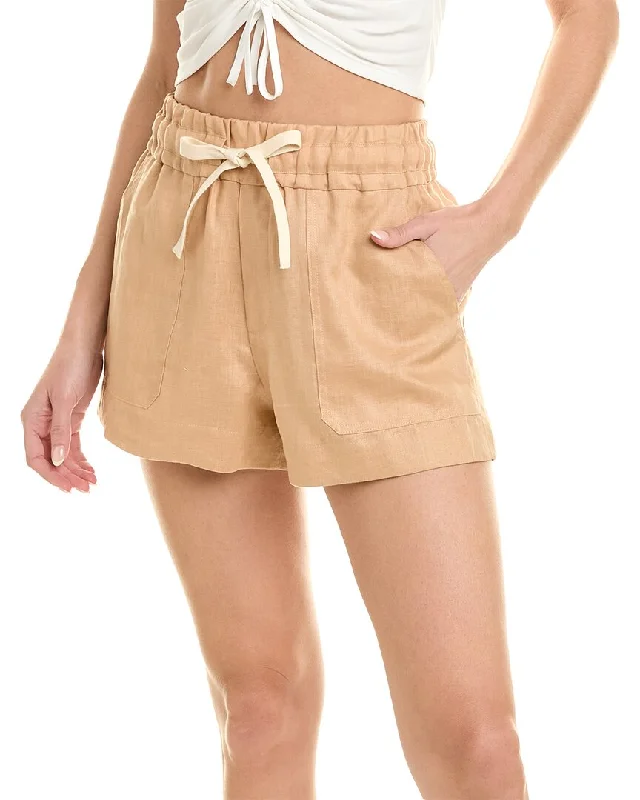 Belted Women Shorts to Enhance the WaistlineA.L.C. Billy II Linen Short