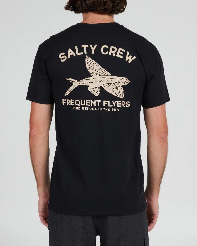 Frequent Flyer S/S Premium Tee - Black