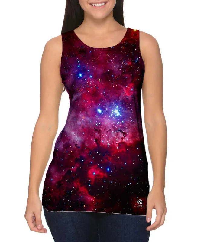 Great Carina Nebula Pink Space Galaxy