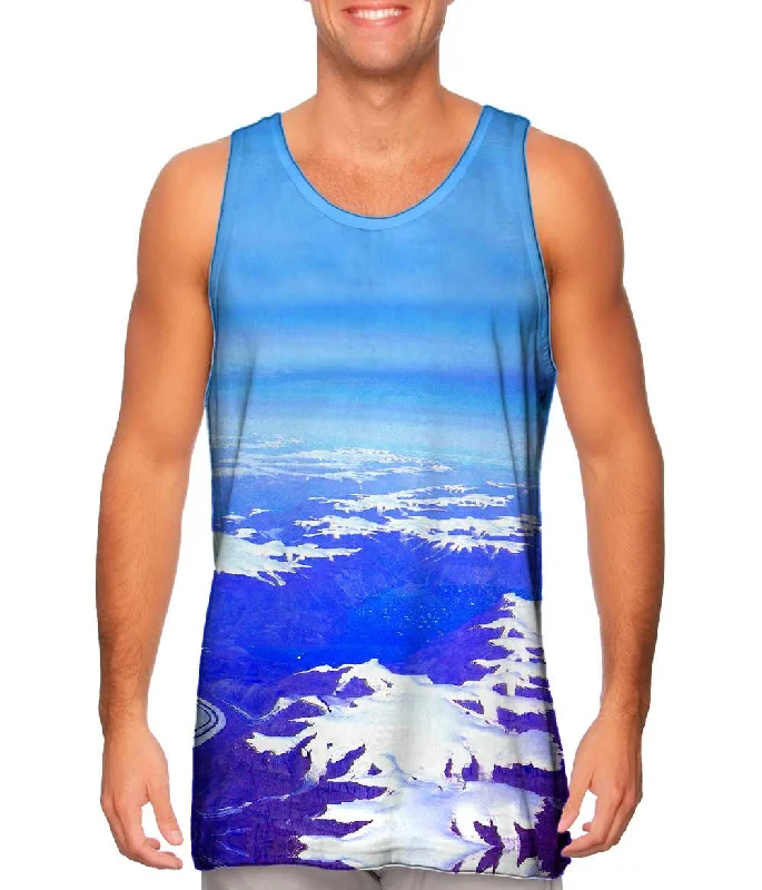 Halter Neck Women's Modal Blend Tank Tops for ComfortGreenland Glaciers